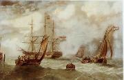 unknow artist Seascape, boats, ships and warships.49 oil painting reproduction